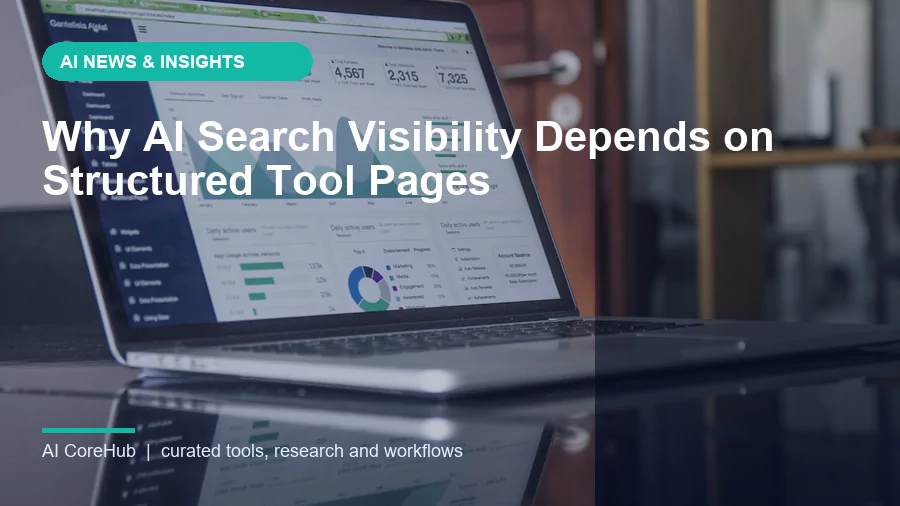 Why AI Search Visibility Depends on Structured Tool Pages