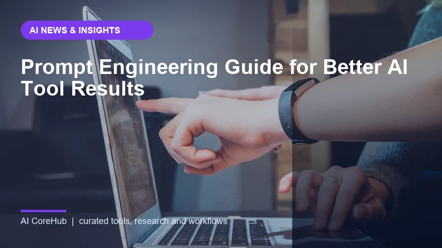 Prompt Engineering Guide for Better AI Tool Results