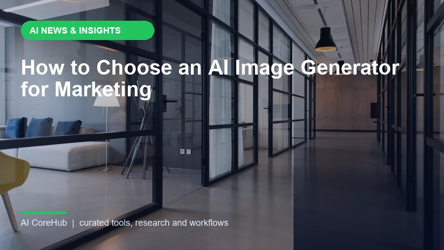How to Choose an AI Image Generator for Marketing