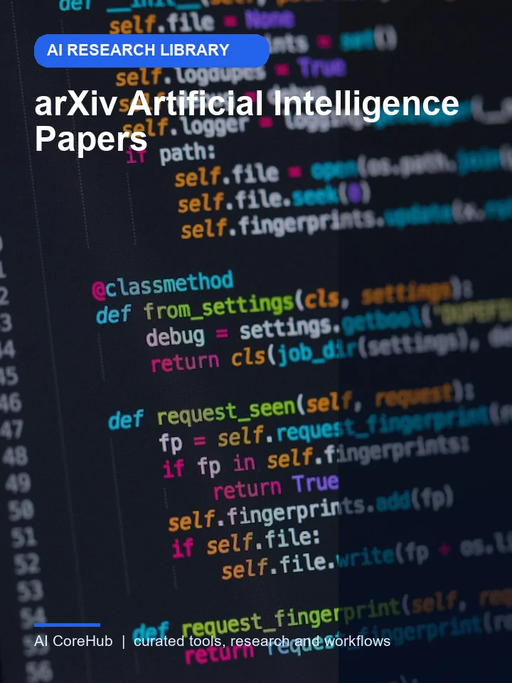 arXiv Artificial Intelligence Papers